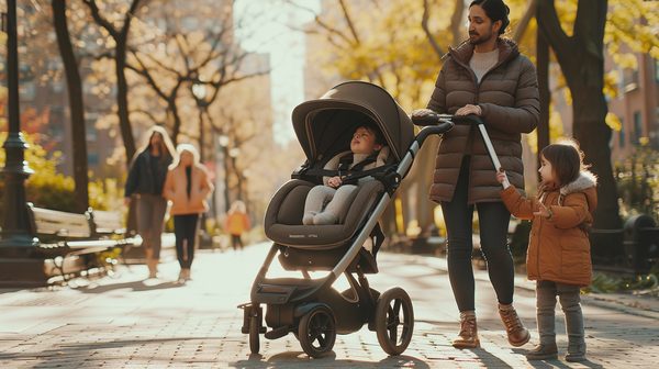 Découvrez les poussettes 3-en-1 trio pour un confort optimal