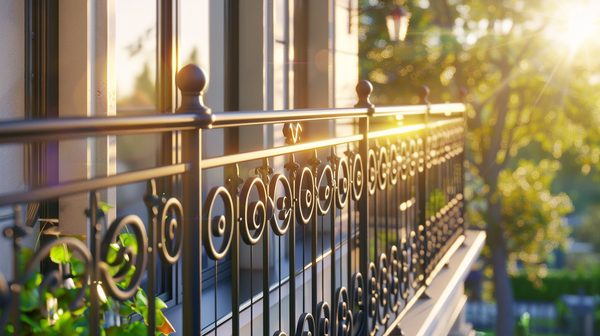 Fabrication sur mesure de rampes et balcons en aluminium