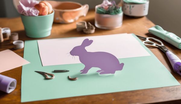 Gabarit lapin à imprimer : guide simple pour créer des décorations originales