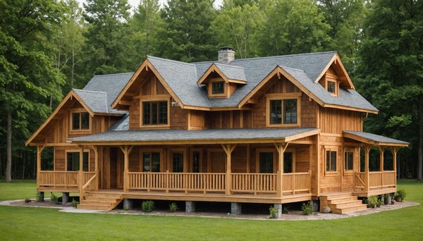 Fabrication sur mesure de maisons en bois : votre projet idéal